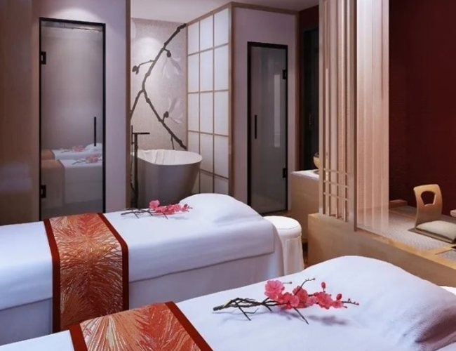 广州荔湾高端会所桑拿环境展示（九）快乐驿站，体验水疗